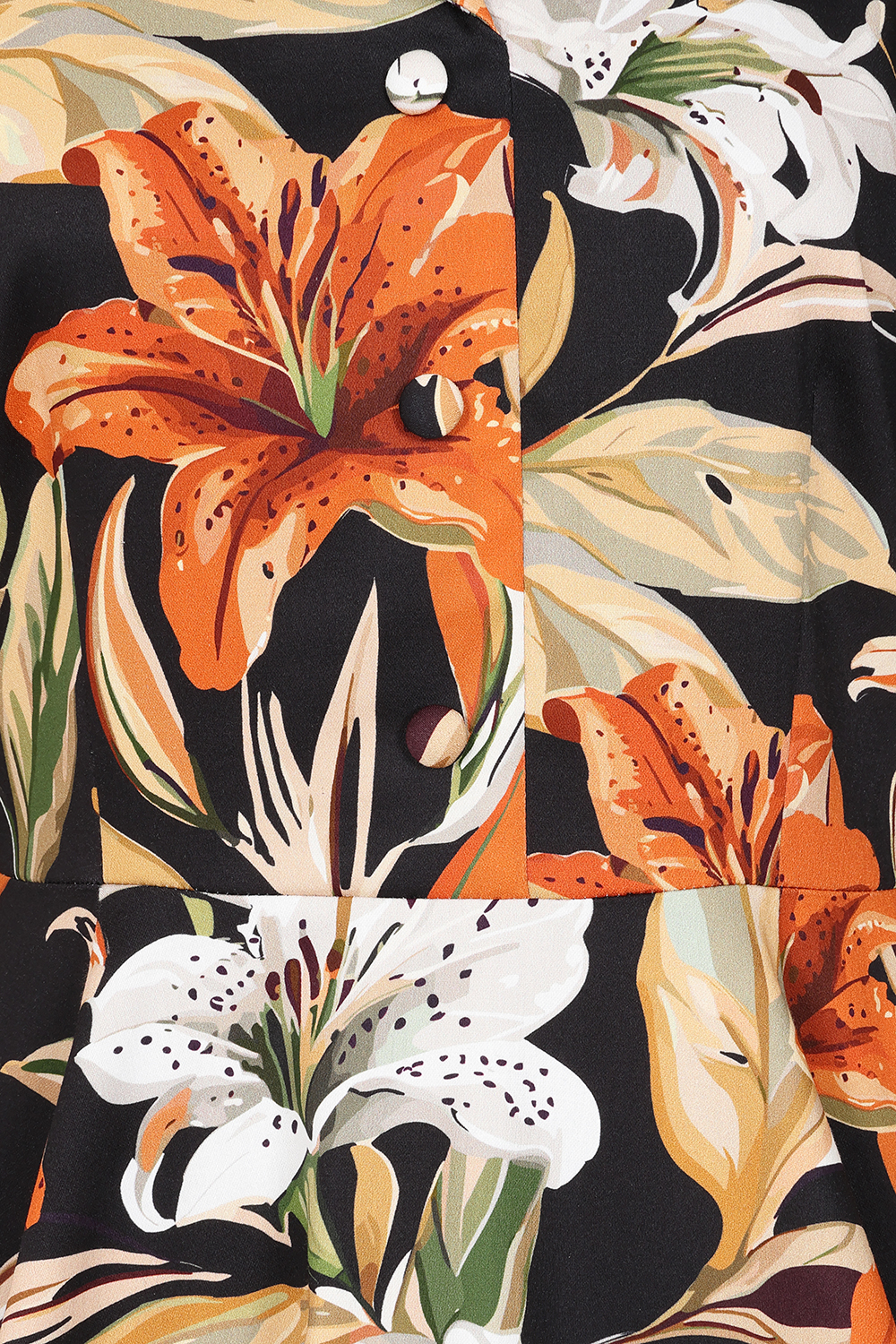 Lilia Floral Swing Dress in Extended Sizing